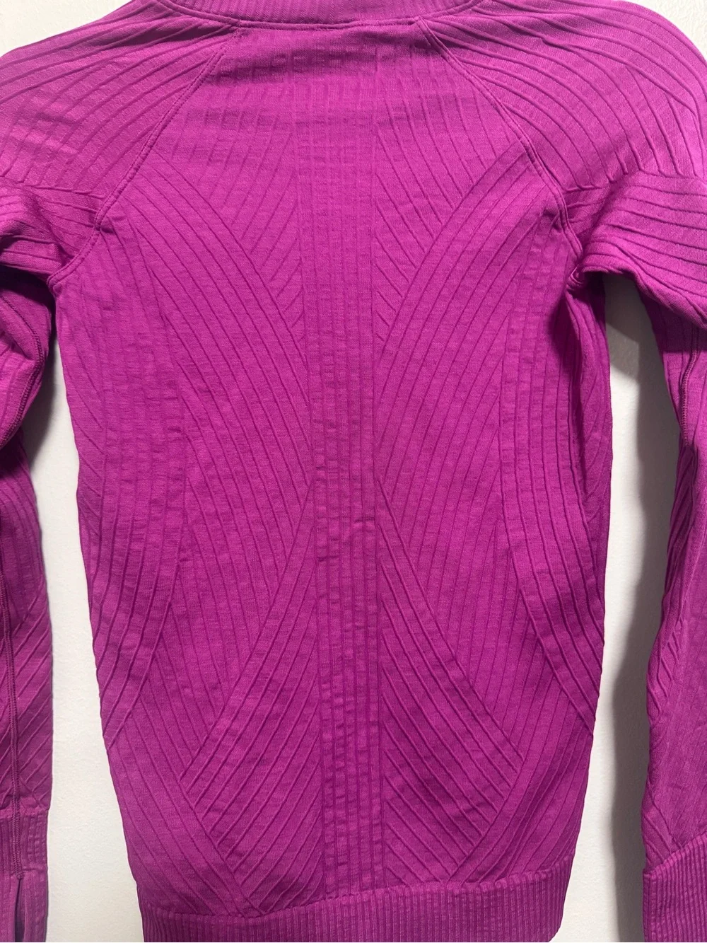 Lululemon Rest Less Pullover Long Sleeve Deep Fuchsia